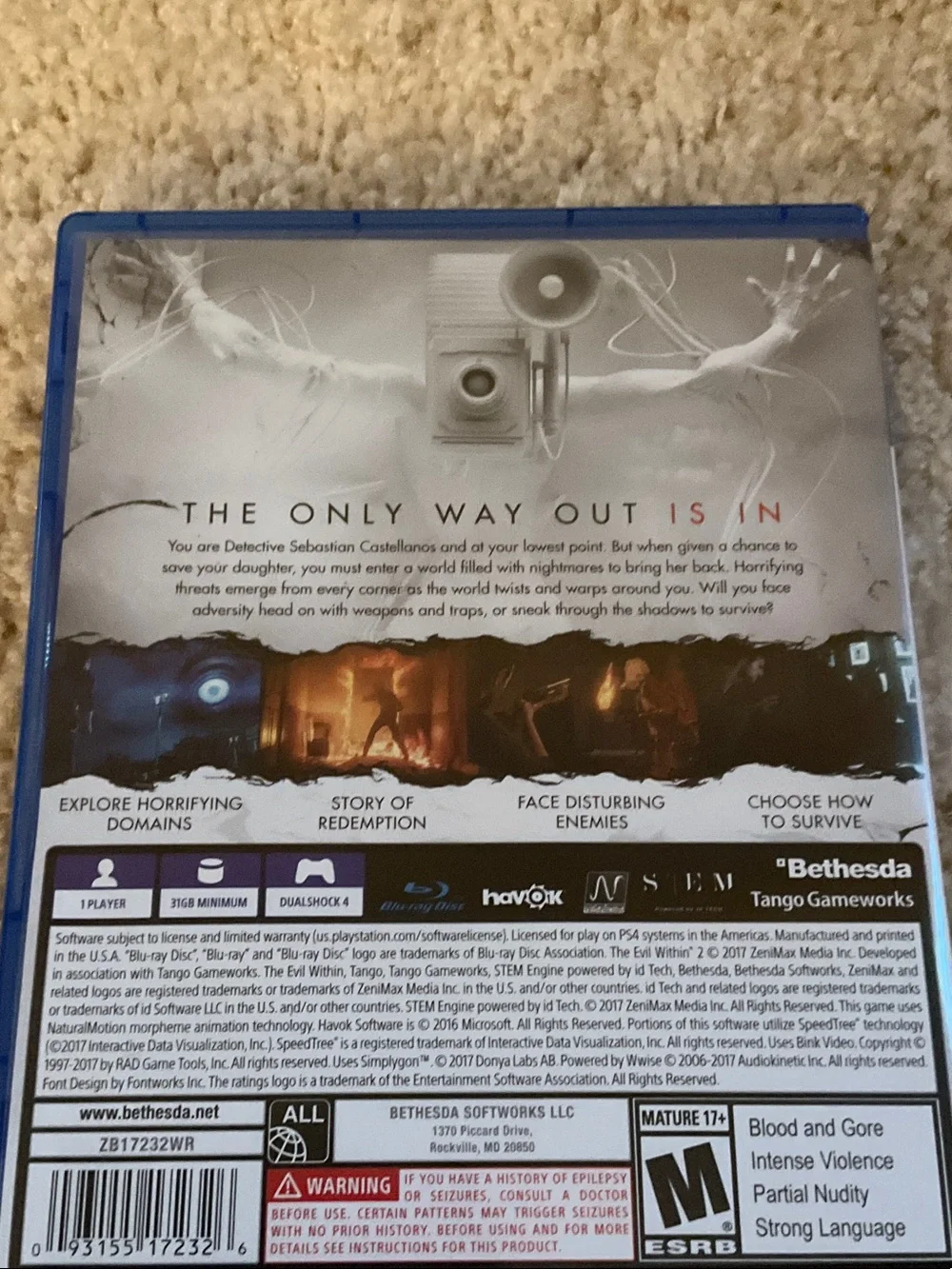 Bethesda playstation ps4